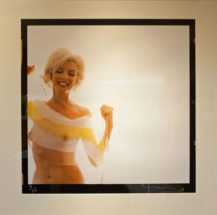 Une des dernières photographies de Marilyn Monroe prise par Bert Stern en juin 1962, six semaines avant la mort de l'actrice 
 (NATIONAL PICTURES/MAXPPP)