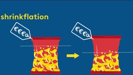 "Shrinkflation" : les grandes surfaces doivent désormais informer leur clientèle (franceinfo)