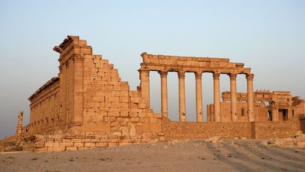 Les jihadistes de l'Etat islamique se trouvaient, le 17 mai 2015, &agrave; un kilom&egrave;tre du site antique de Palmyre, inscrit au patrimoine mondial de l'Unesco (photo d'archives). (MANUEL COHEN / AFP)