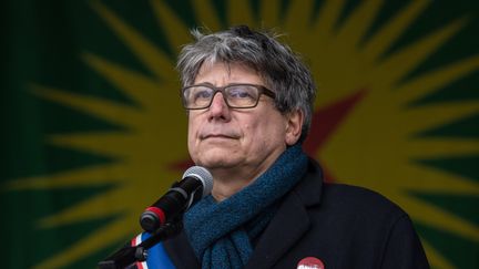 Eric Coquerel,&nbsp;coordinateur politique du parti de gauche, en janvier 2017 à Paris.&nbsp; (JULIEN MATTIA / NURPHOTO / AFP)