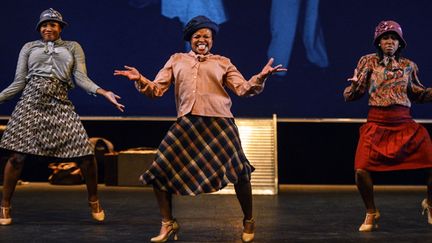   Sophiatown au théâtre de la Cité internationale de Paris
 (Jeff Pachoud/AFP)