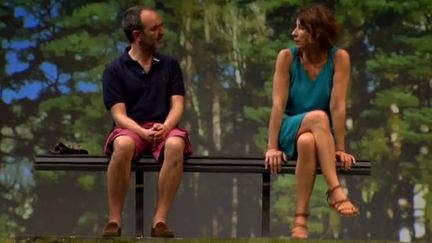     Bruno Solo et Isabelle Gélinas dans "Un petit jeu sans conséquence"  
 (France 3 / Culturebox)