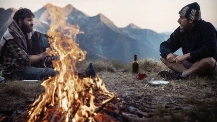 Luca Marinelli et&nbsp;Alessandro Borghi dans "Les Huit montagnes" de&nbsp;Charlotte Vandermeersch, et Felix Van Groeningen (2022). (PYRAMIDE DISTRIBUTION)