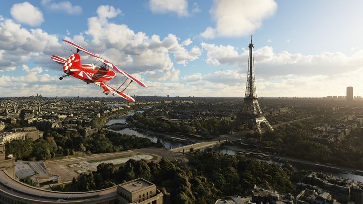 Une vue aérienne de Paris. (MICROSOFT)