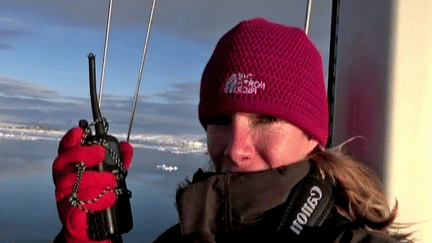 Depuis 5 ans, Géraldine Danon a mis sa carrière entre parenthèse pour sillonner avec mari et enfants les mers du globe
 (France 2 Culturebox)