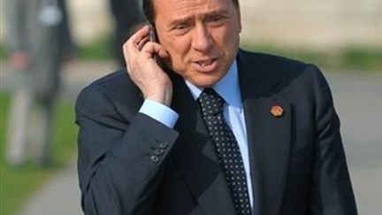 Silvio Berlusconi (4-4-2009) (© AFP / Mandel Ngan)