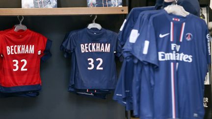 Les maillots de David Beckham, déjà en vente