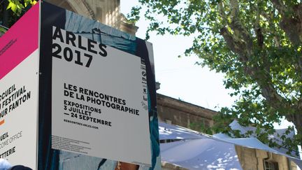 Les Rencontres d'Arles début juillet 2017.
 (BERTRAND LANGLOIS / AFP)