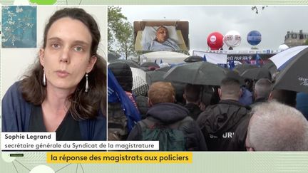 « Il n’y a pas de divorce entre la justice et la police », affirme Sophie Legrand, secrétaire générale du Syndicat de la Magistrature