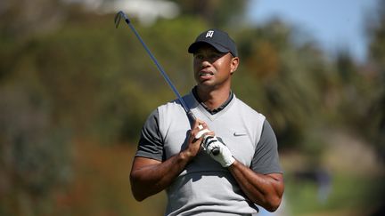 Tiger Woods,à l'Open Genesis de Los Angeles, le 15 février 2017. (GETTY IMAGES)