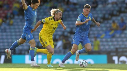 L'issue du match entre l'Ukraine et la Russie se jouera en prolongation. (ROBERT PERRY / POOL)