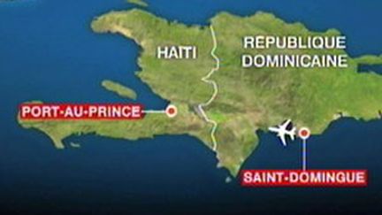 Haïti est située dans la partie occidentale de l'île d'Hispaniola qu'il partage avec la République dominicaine. (France 2)