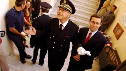 Pierre-René Lemas préfet de Corse du Sud en 2003 (OLIVIER LABAN-MATTEI / AFP)