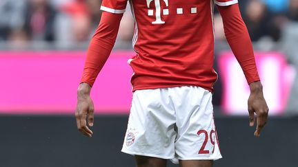 L'attaquant du Bayern Munich, Kingsley Coman (CHRISTOF STACHE / AFP)