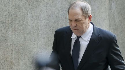 Harvey Weinstein a son arrivée au tribunal à New York, le 9 juillet 2018
 (John Minchillo / AP / SIPA)