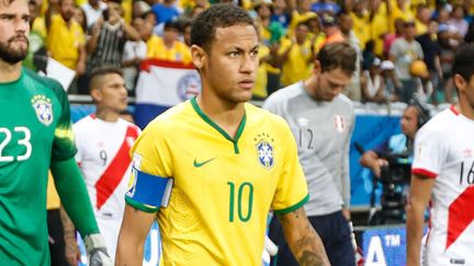 L'attaquant du Brésil, Neymar