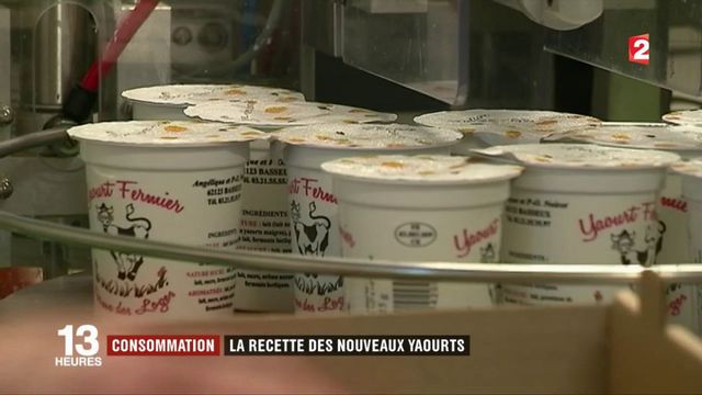 Consommation  la recette des nouveaux yaourts