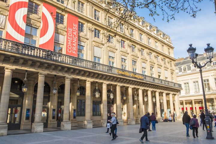 La façade la Comédie-Française à Paris. (GARDEL BERTRAND / HEMIS.FR / HEMIS.FR)