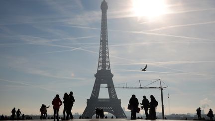 50 millions de touristes ont visité Paris et l'Île-de-France&nbsp;l'an dernier, selon le comité régional du tourisme Paris Région (LUDOVIC MARIN / AFP)