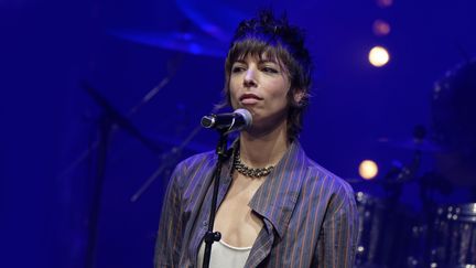 Mademoiselle K (de son vrai nom Katerine Gierak) en 2019 au festival Les Aventuriers à Fontenay-sous-Bois en banlieue parisienne. Son nouvel album, "Ta Sueur" est sorti en octobre 2022. (SADAKA EDMOND/SIPA / SIPA PRESS SIPA)