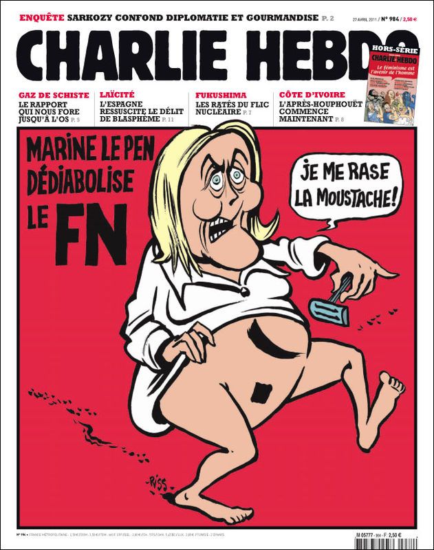 La une de "Charlie Hebdo", le&nbsp;27 avril 2011. (CHARLIE HEBDO)