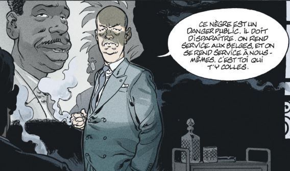 Un homme de l'Elysée... prénommé Jacques appelle à liquider un leader indépendantiste. (Dargaud)