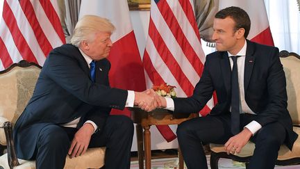 Les présidents français et américains ont déjeuné jeudi ensemble en marge d'un sommet de l'Otan.