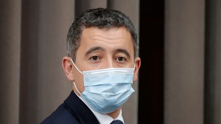 Gérald Darmanin, le ministre de l'Intérieur, le 9 décembre 2020, à Paris. (CHARLES PLATIAU / POOL / REUTERS POOL)