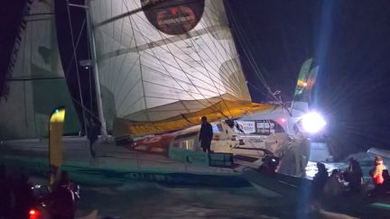 Vendée Globe : Sébastien Destremau, enfin arrivé !