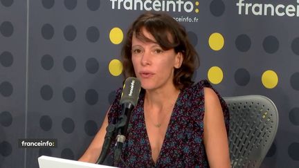 Emily Loizeau, invitée de franceinfo, mercredi 12 septembre 2018.&nbsp; (FRANCEINFO / RADIOFRANCE)