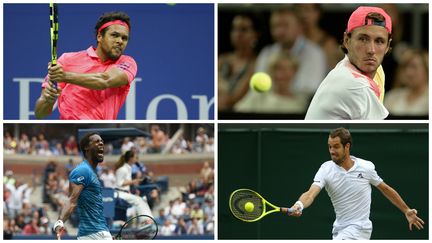 Jo-Wilfried Tsonga, Lucas Pouille, Gaël Monfils et Richard Gasquet.