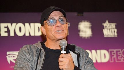 Jean-Claude Van Damme à l'Egyptian Theatre, à Hollywood, le 9 octobre 2017.&nbsp; (MATT WINKELMEYER / GETTY IMAGES NORTH AMERICA)