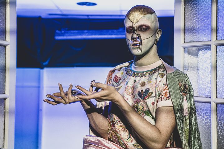 Manish Arora&nbsp;printemps-été 2020, à la Paris Fashion Week, le 24 septembre 2019.&nbsp; (CINDY VOITUS / HANS LUCAS)