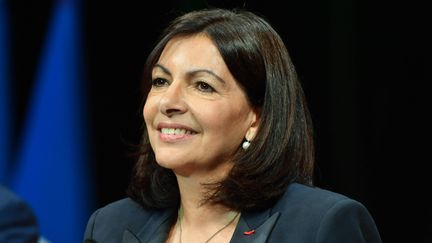 Anne Hidalgo lors d'une réunion entre les présidents français et portugais et le Premier ministre portugais, à l'occasion de la Journée du Portugal à Paris, le 10 juin 2016. (FRANCOIS PAULETTO / CITIZENSIDE / AFP)