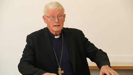 Mgr Jean-Pierre Grallet, à Strasbourg, le 29 septembre 2016.&nbsp; (JEAN-MARC LOOS / MAXPPP)