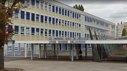 Lycée Eugène Delacroix (Drancy). (CAPTURE D'ECRAN GOOGLE MAPS)