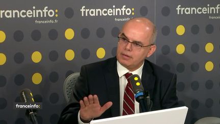 Bruno Chrétien, président de l’Institut de la protection sociale sur franceinfo, le 15 janvier 2020. (FRANCEINFO / RADIO FRANCE)