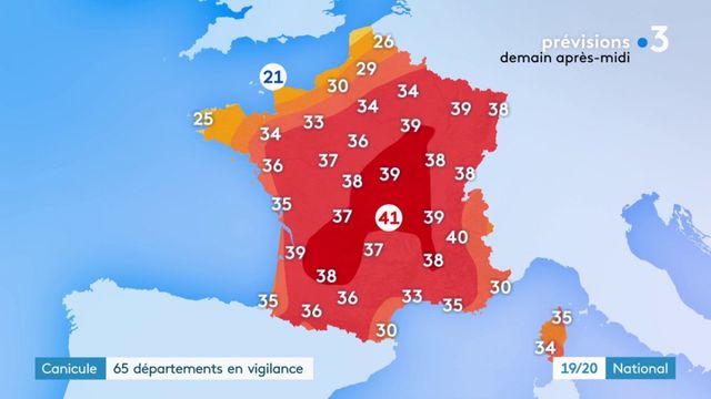 Canicule : prévisions, records de température… ce que l'on sait de