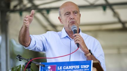 Le maire de Bordeaux, Alain Jupp&eacute;, le 6 septembre 2014 &agrave; La Baule (Loire-Atlantique). (JEAN-SEBASTIEN EVRARD / AFP)