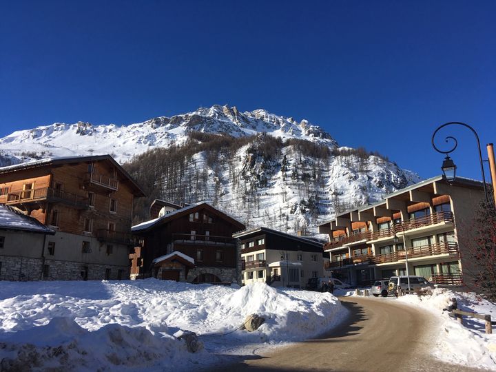 La station de Val d'Isère, en Savoie. (NOEMIE BONNIN / RADIO FRANCE)