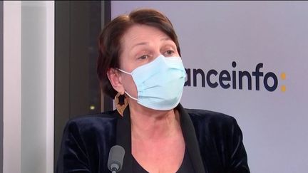 Véronique Bédague, directrice générale de Nexity, le 24 janvier 2022. (FRABNCEINFO / RADIO FRANCE)