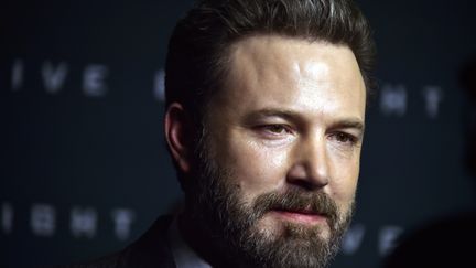 L'acteur et réalisateur américain Ben Affleck, à Paris, le 16 janvier 2017.&nbsp; (ALAIN JOCARD / AFP)