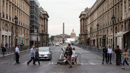  (La place de la Concorde barrée dimanche à Paris © Maxppp)