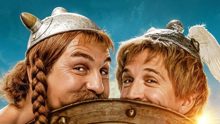 Gilles Lellouche et Guillaume Canet sont Obélix et Astérix dans "L'Empire du milieu", le nouveau film des aventures du Gaulois réalisé par Guillaume Canet. (PATHE)