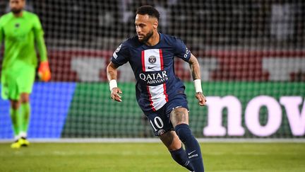 Neymar pendant la Champions League, dans un match entre le Paris Saint-Germain et la Juventus FC, septembre 2022. (MATTHIEU MIRVILLE / MATTHIEU MIRVILLE)