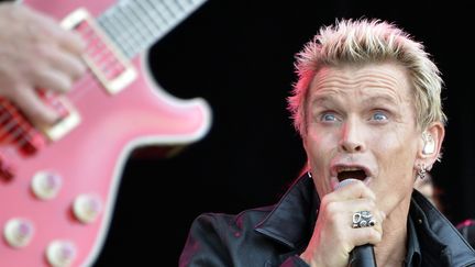 Le retour de Billy Idol sur scène au Hellfest 
 (George Gobet/AFP)