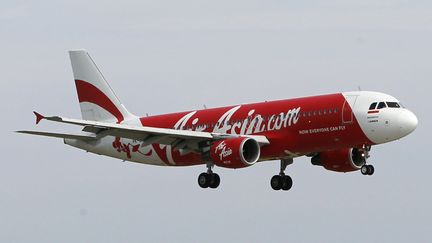 Un&nbsp;AirAsia Airbus A320-200, pr&egrave;s de&nbsp;Jakarta (Indon&eacute;sie), le 30 janvier 2013.&nbsp; (ENNY NURAHENI / REUTERS)