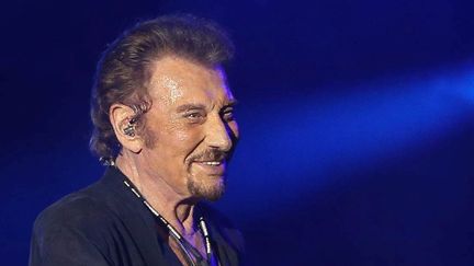 Johnny Hallyday sur scène en juillet 2016.
 (Michel Thomas / Le Dauphiné Libéré / MaxPPP)