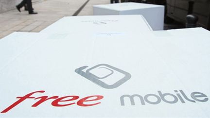 Le 4e opérateur mobile français, Free mobile (AFP Thomas Coex)