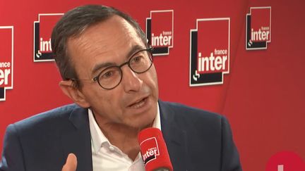 Bruno Retailleau, sur France Inter, le 17 septembre 2019. (FRANCEINFO / RADIOFRANCE)